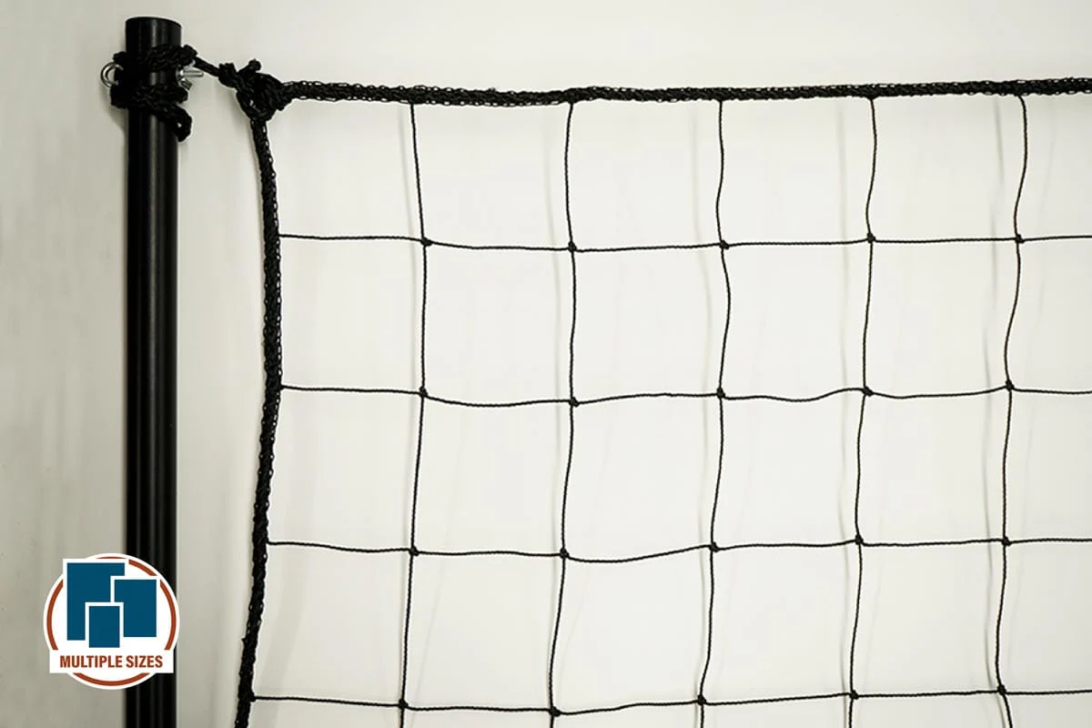 Ball Stop Barrier Nets with 2 Support Posts - 100mm sq (Multiple Sizes) - Image 21
