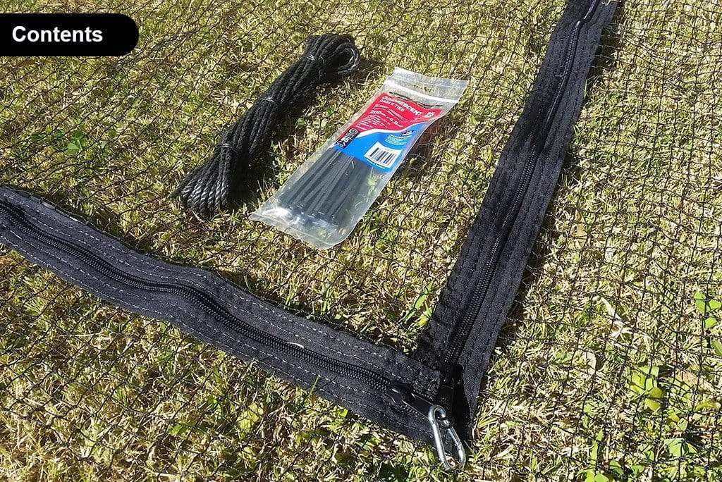 "Easy-Fit" Zipper : F-Shape (1.7m x 1m) - Stone - Image 3