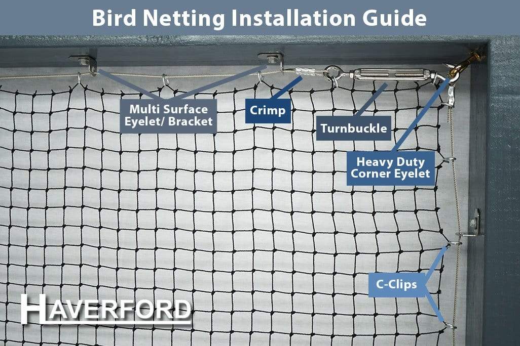 Heavy Duty 9ply Commercial Bird Netting - Image 6