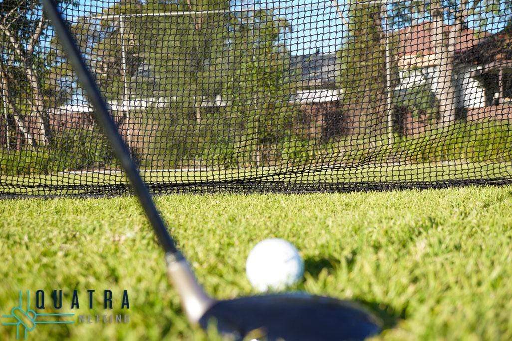 Heavy Duty Golf Impact Practice Net: 3m x 3m with Support Posts - Image 6